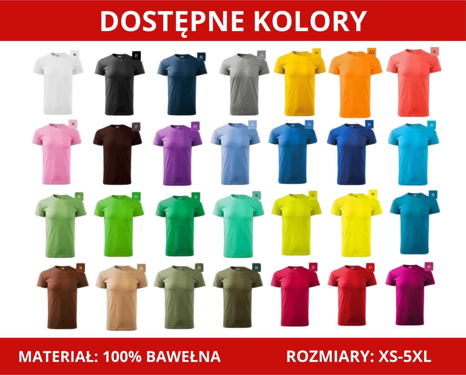 ++Pakiet 10 koszulek z nadrukiem TWOIM LOGO 100% Bawełna MEGA JAKOŚĆ++