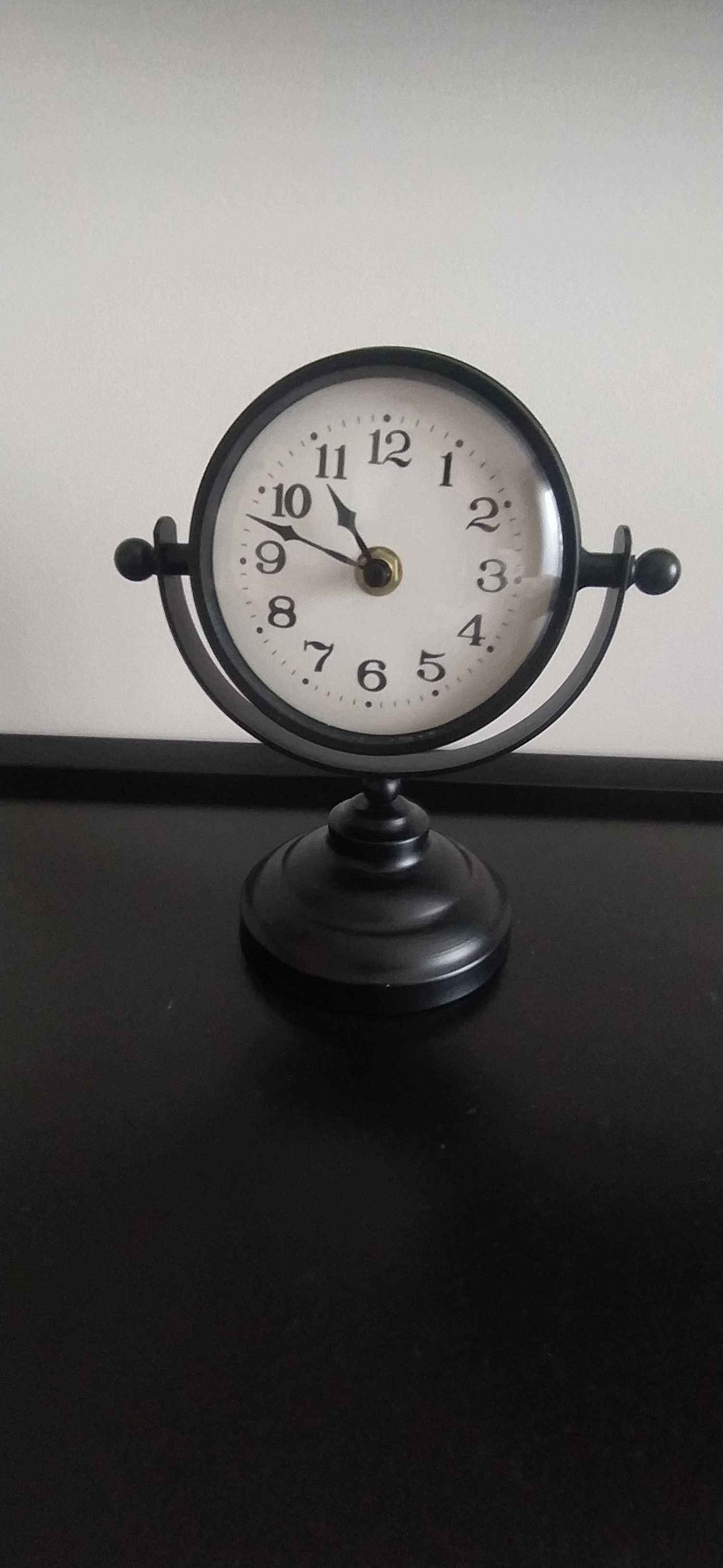 Zegar Retro  czarny