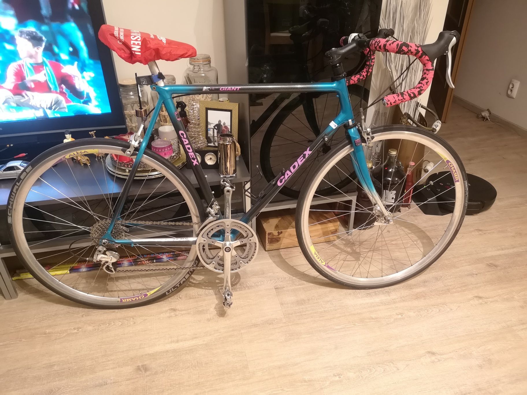 Rower szosowy Giant Cadex CFR karbonowy shimano kolarzówka