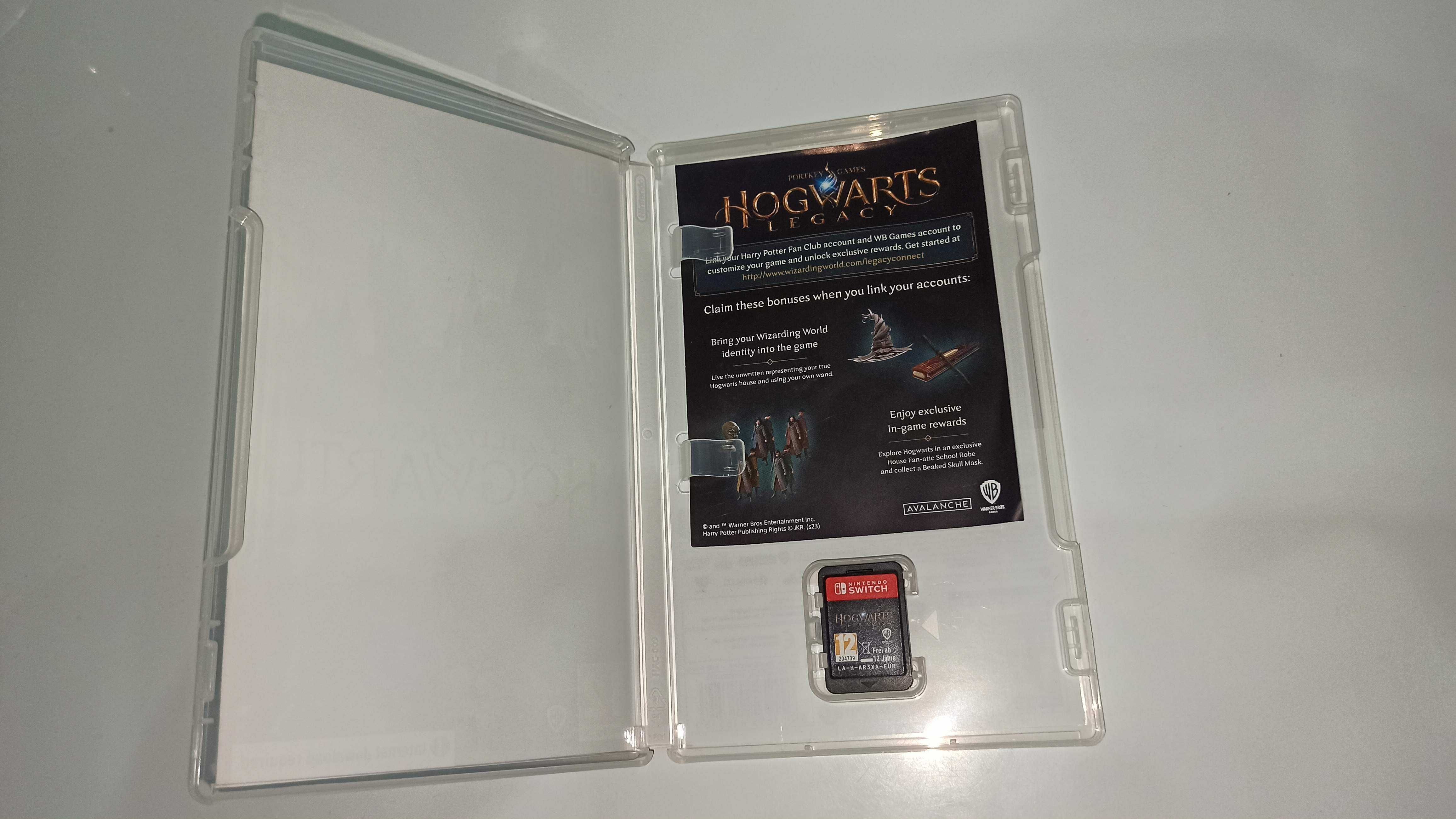 nintendo switch DZIEDZICTWO HOGWARTU po polsku Harry Potter, kardridż