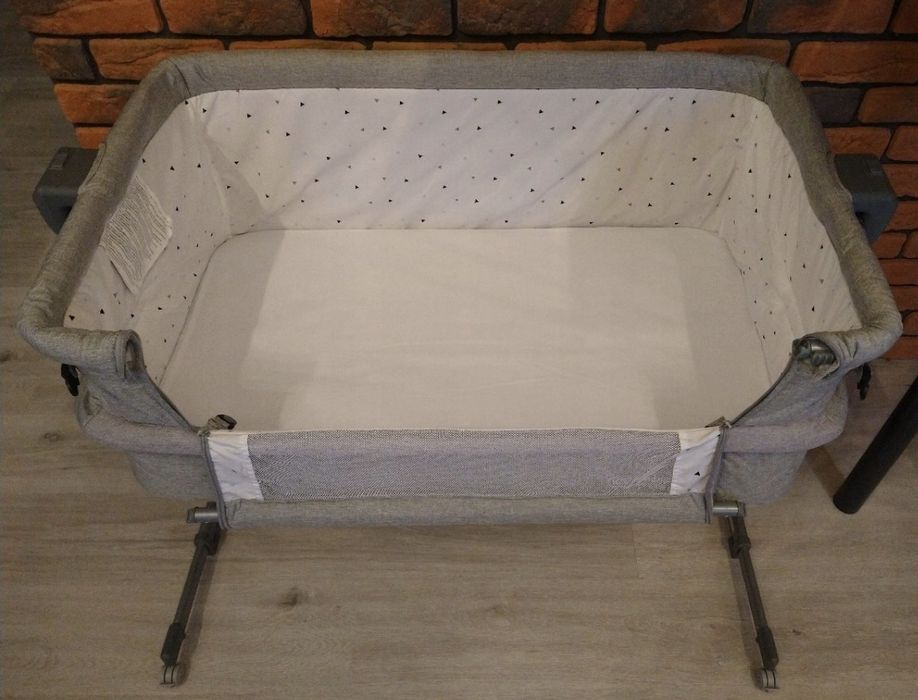 Dostawka, łóżeczko turystyczne Kinderkraft Neste Up + materac Vera H2