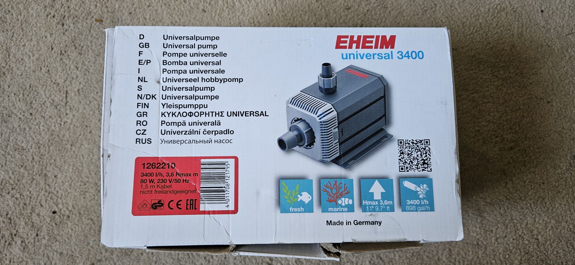 EHEIM Universal 3400 Pompa obiegowa