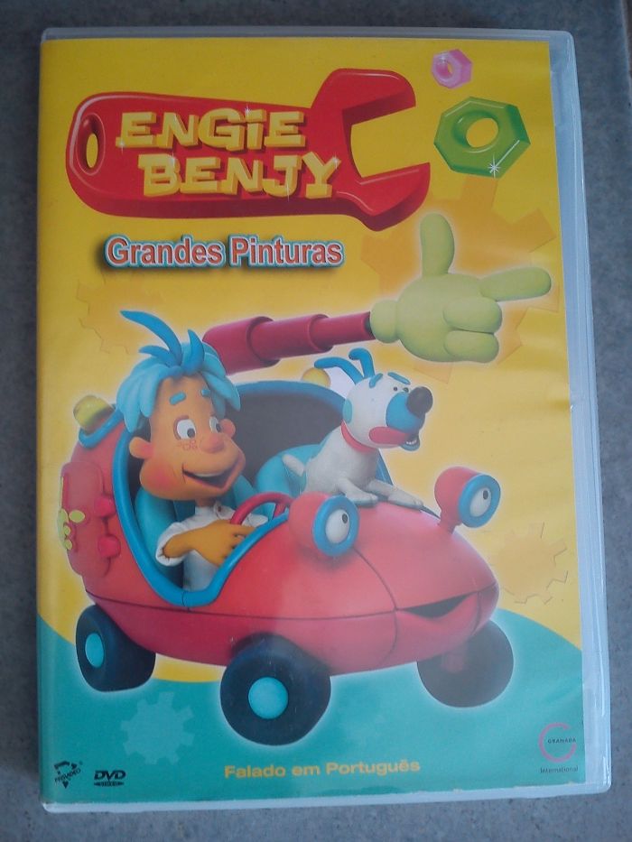 DVD Engie e Benjy - história grandes pinturas