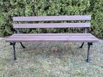 Ławka ogrodowa złożona 150 cm