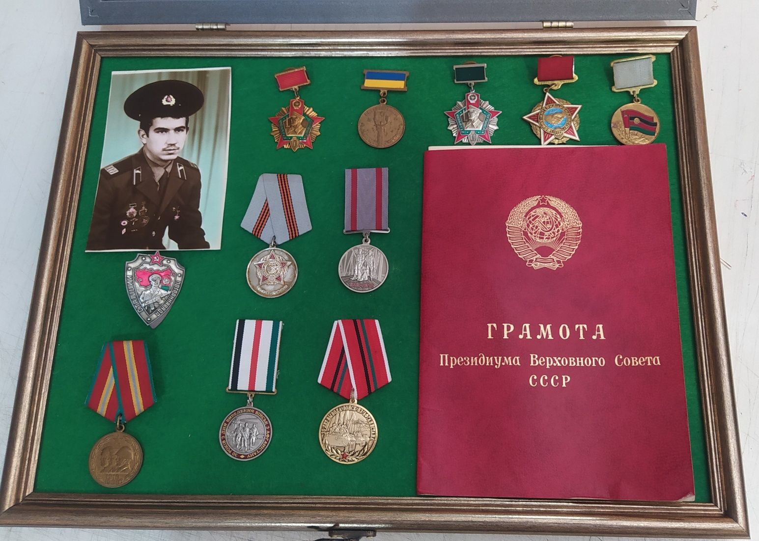 Рамка-планшет під нагороди,медалі, шеврони, ордена