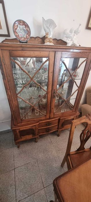 Cristaleira Vintage/Queen Anne