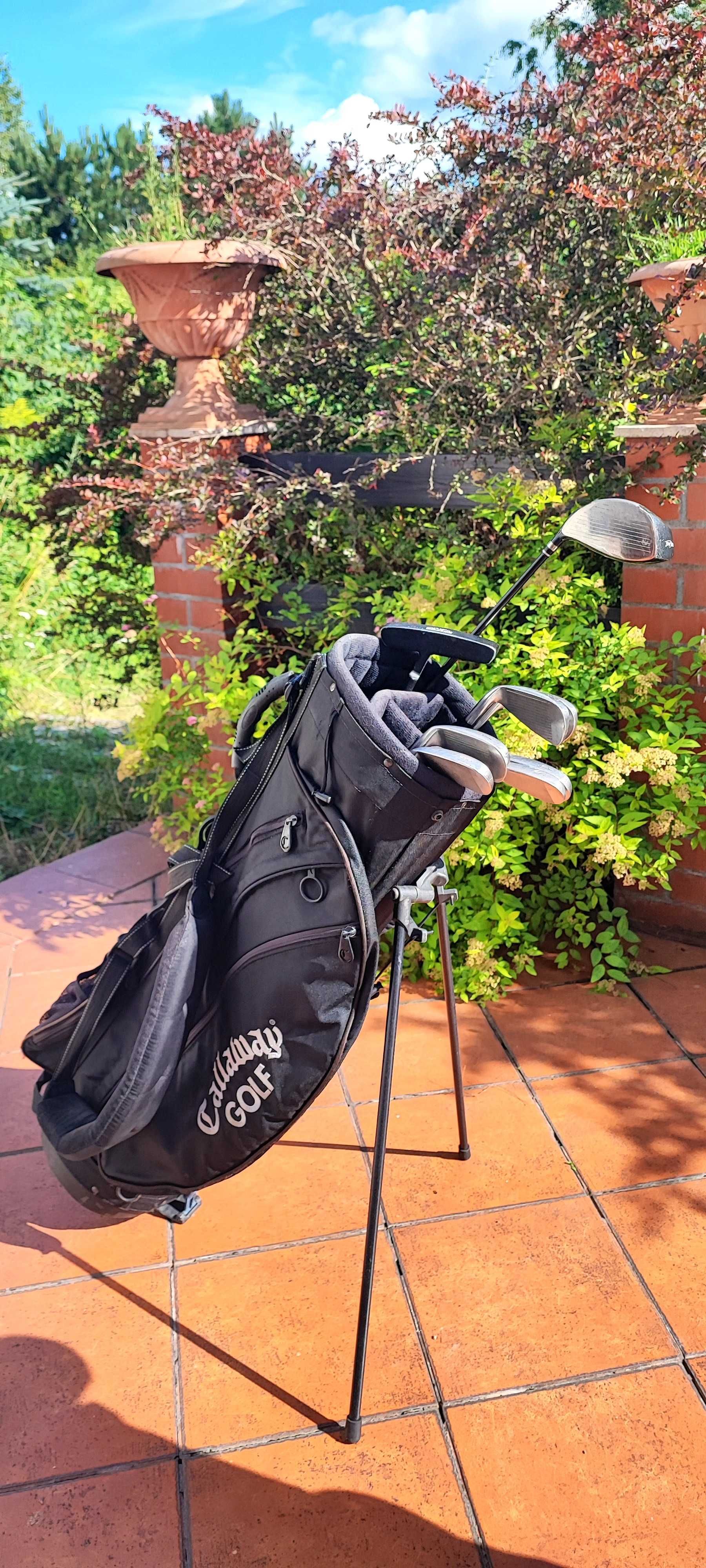Torba golfowa Callaway.Kije do golfa.Zestaw.