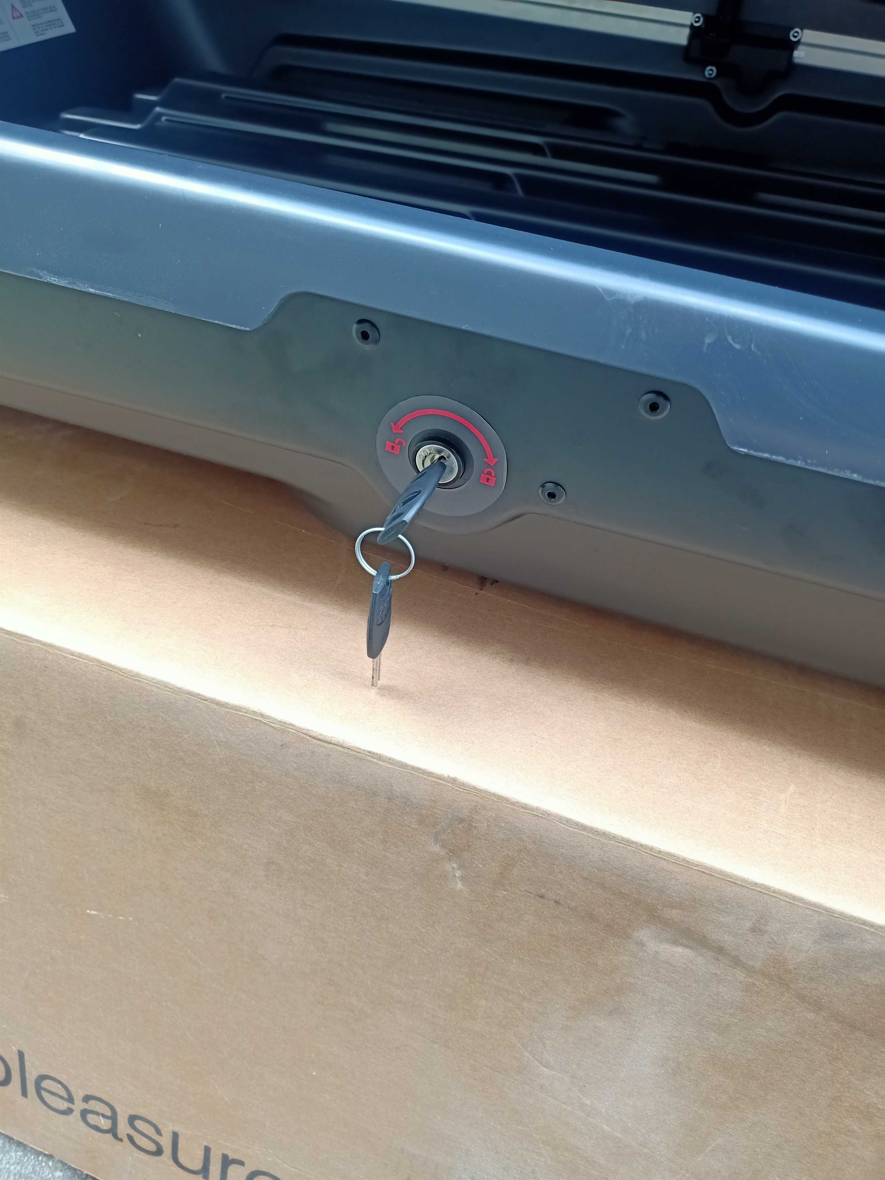 Box dachowy Modula Evo 400, praktycznie nowy, raz użyty