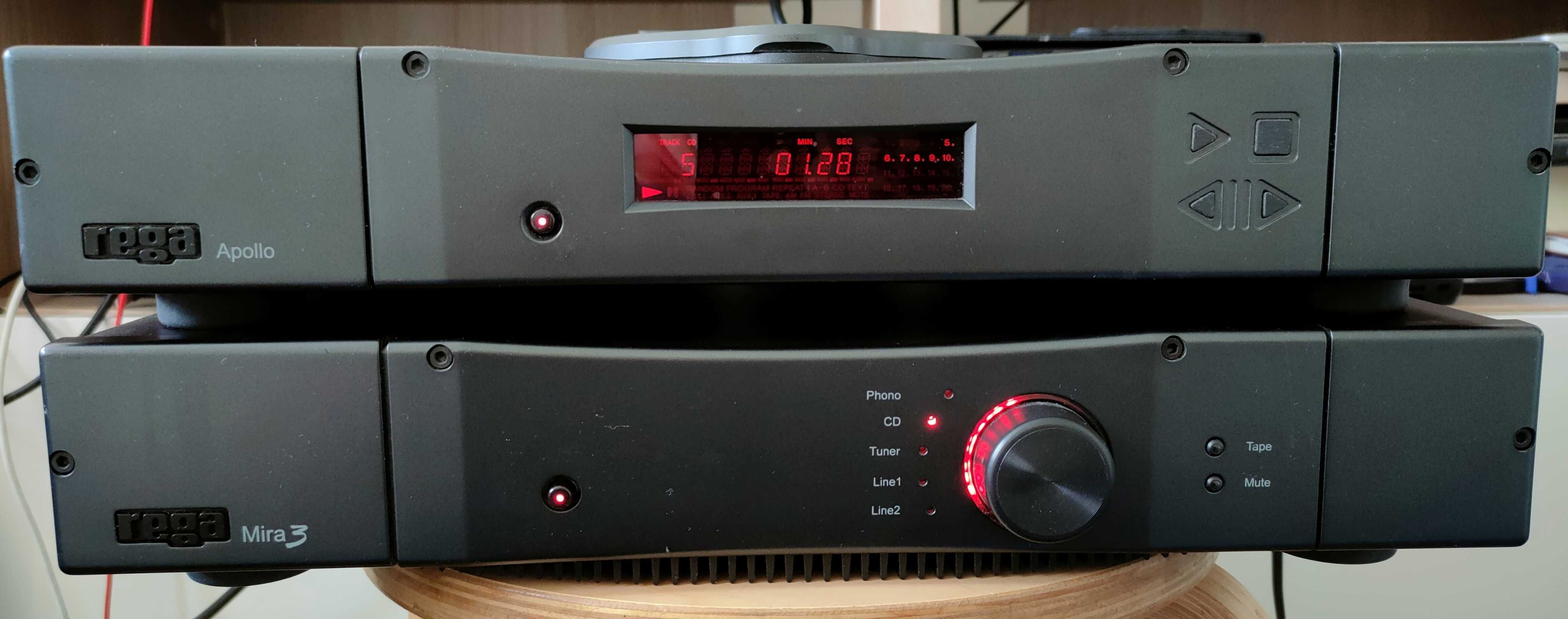 Zestaw Rega Apollo / Rega Mira 3