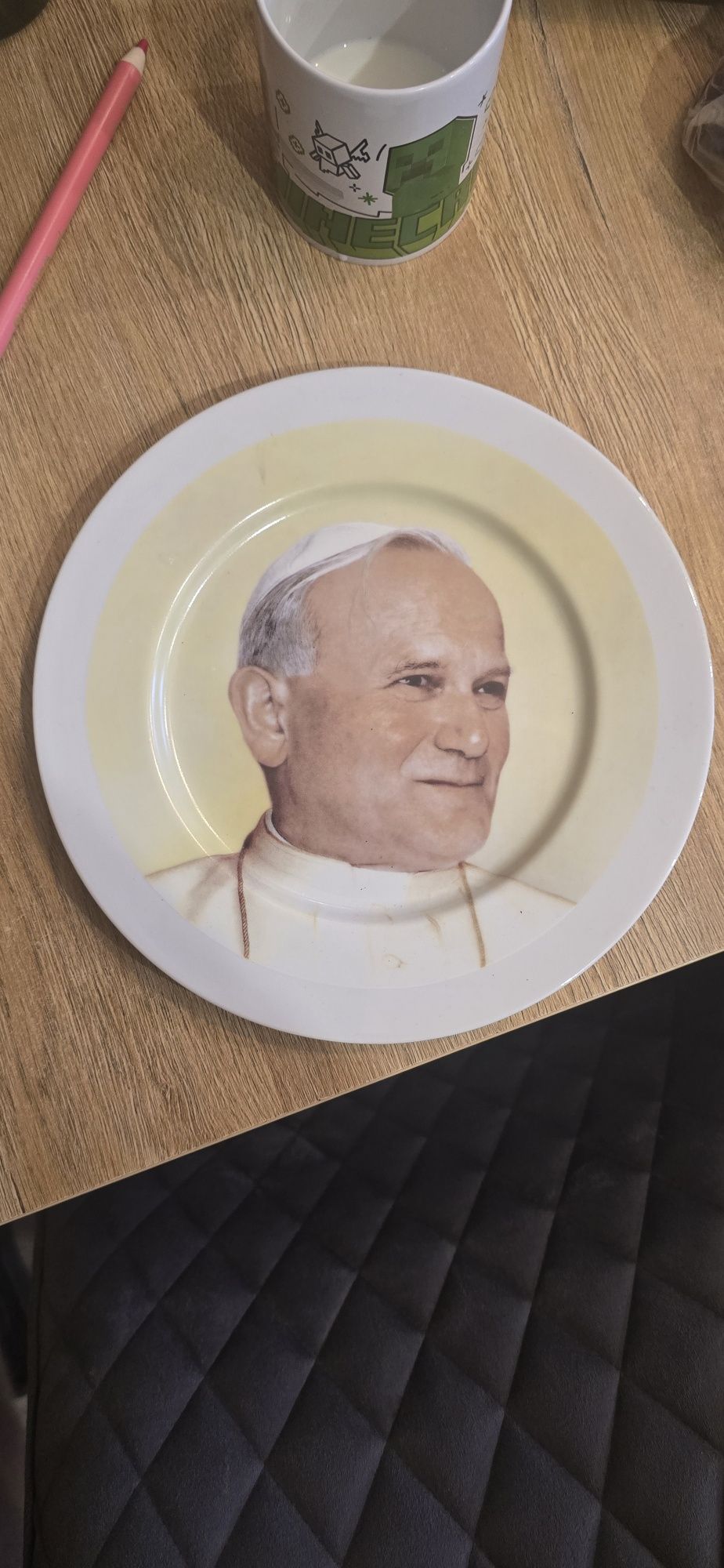 Talerz Papież Jan Paweł 2