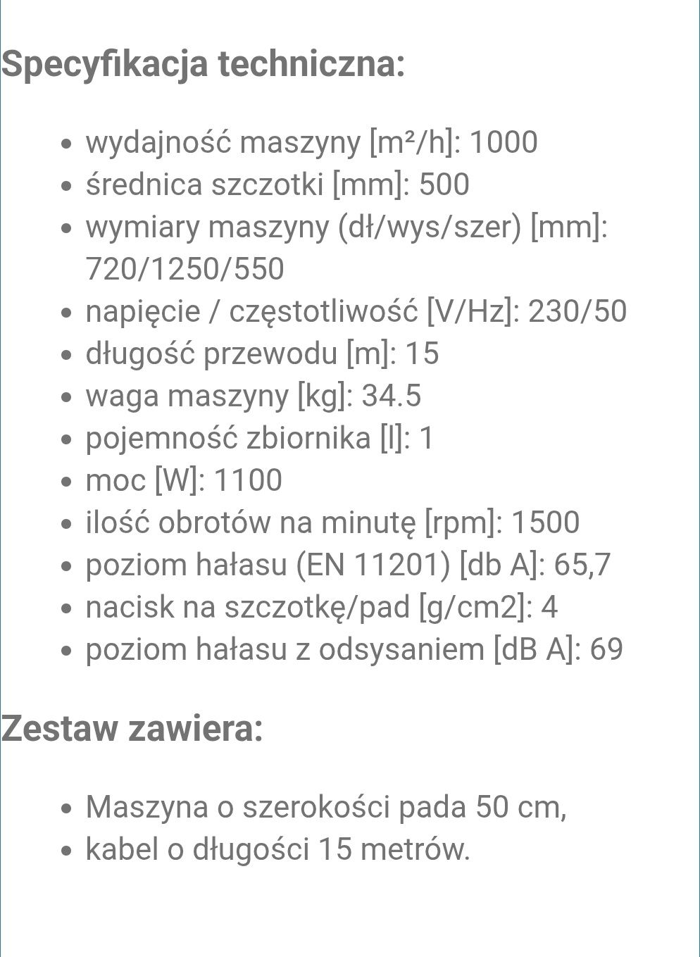Polerka jednotarczowe Truvox Orbis 1500