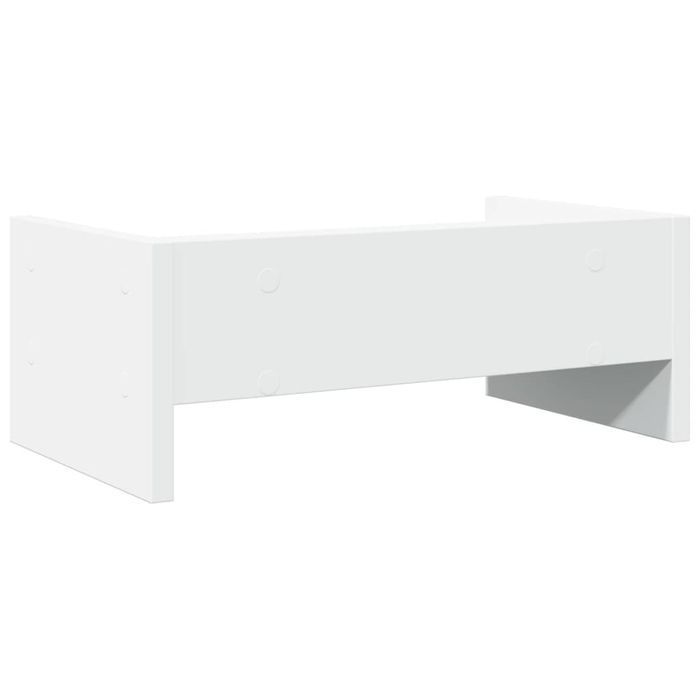 Vidaxl Podstawka Na Monitor, Biała, 42X24X16 Cm
