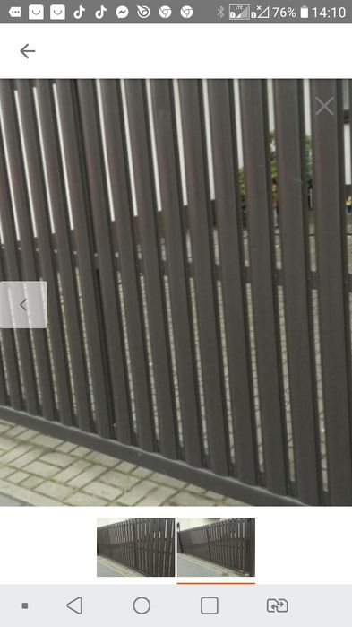 Brama przesuwna nowoczesna 4m Łódz okolice