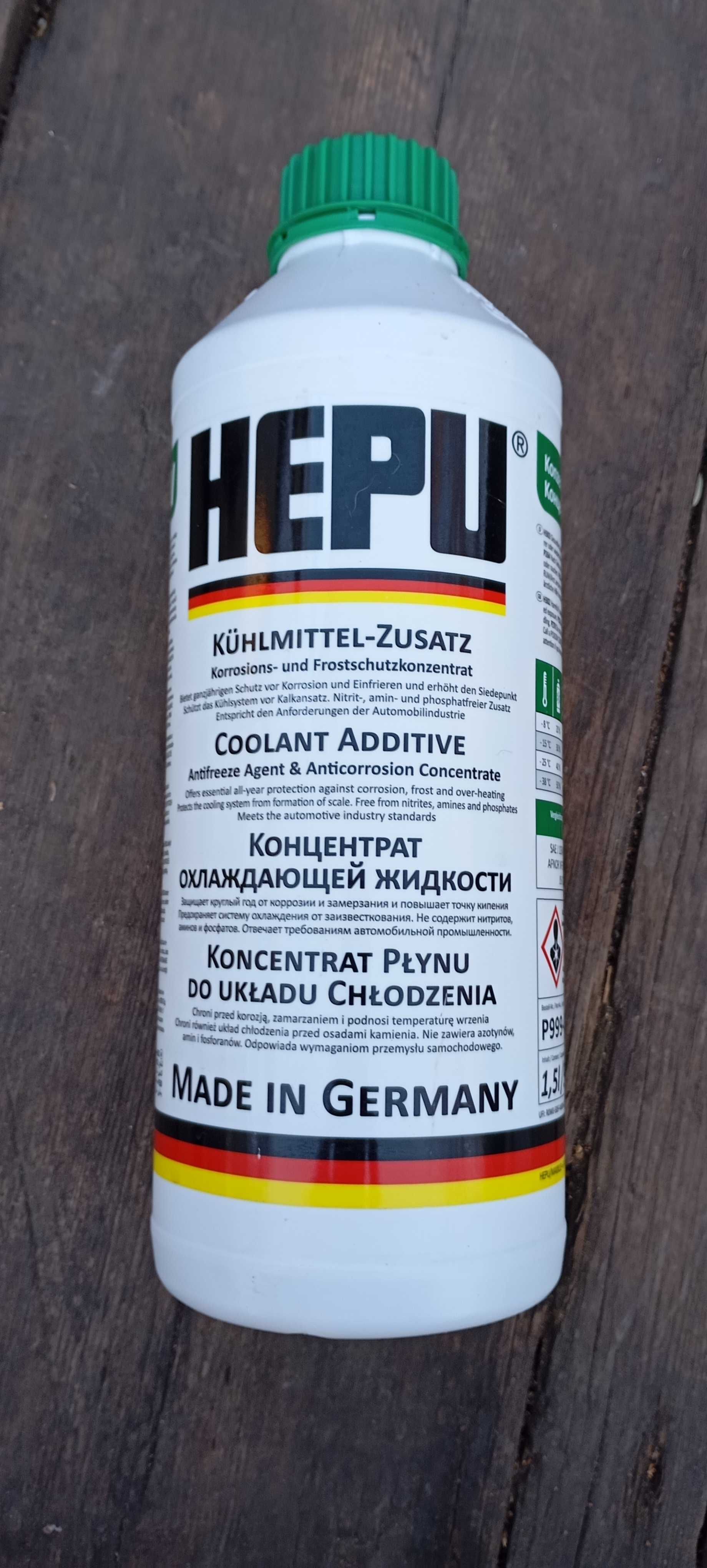 Антифриз HEPU 1.5л (зелений)
