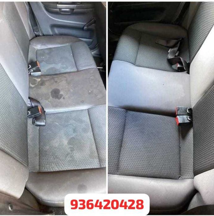 Limpeza de sofá, viaturas, carpetes colchões