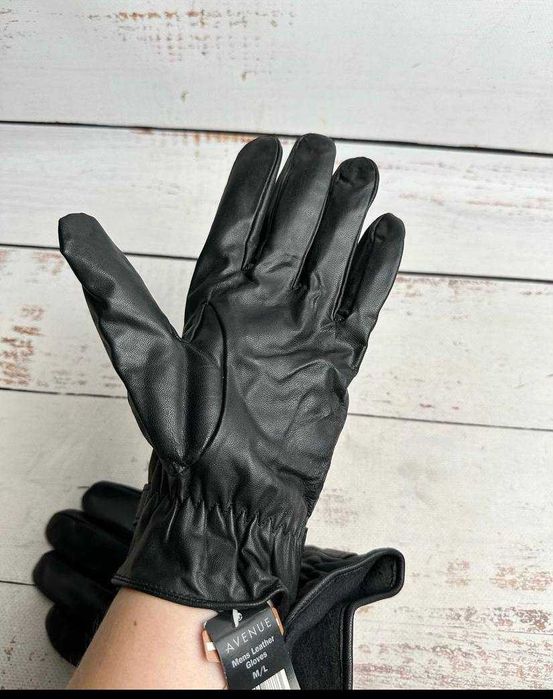 Чоловічі рукавички з 100% шкіри