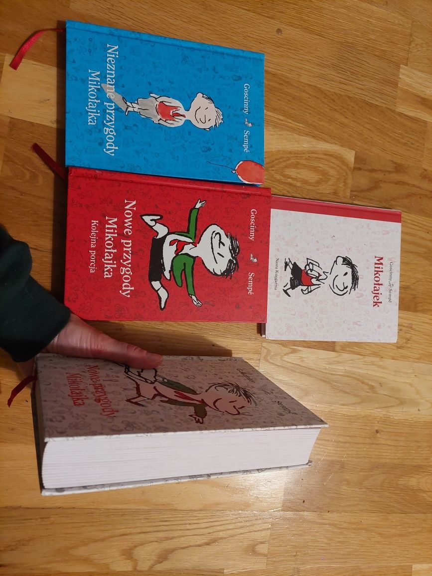 Ekstra zestaw 4 książek dla fanów Mikołajka