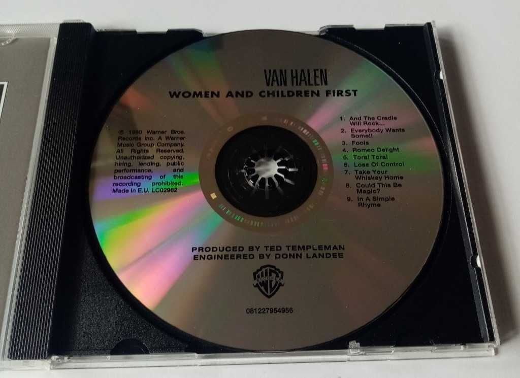 Van Halen Women And Children First CD