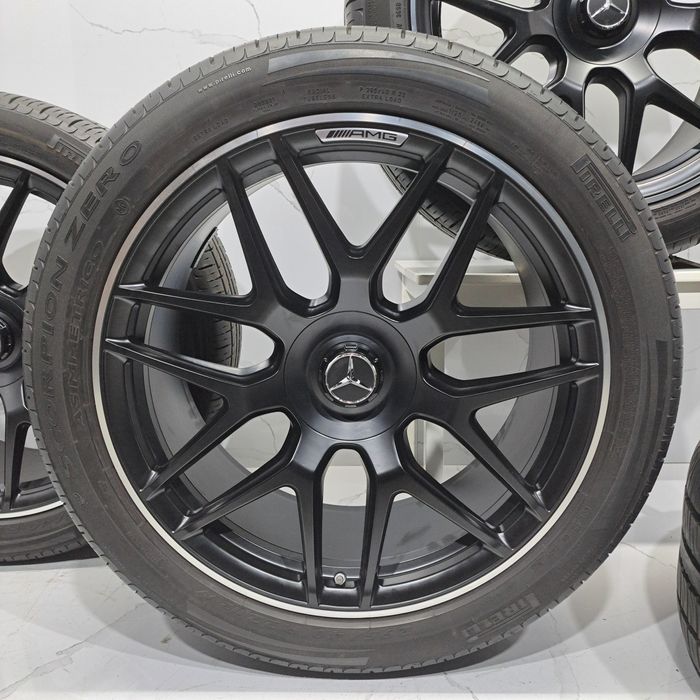 Jantes 22" Originais Mercedes Benz G63 AMG W463 5x130 com pneus
