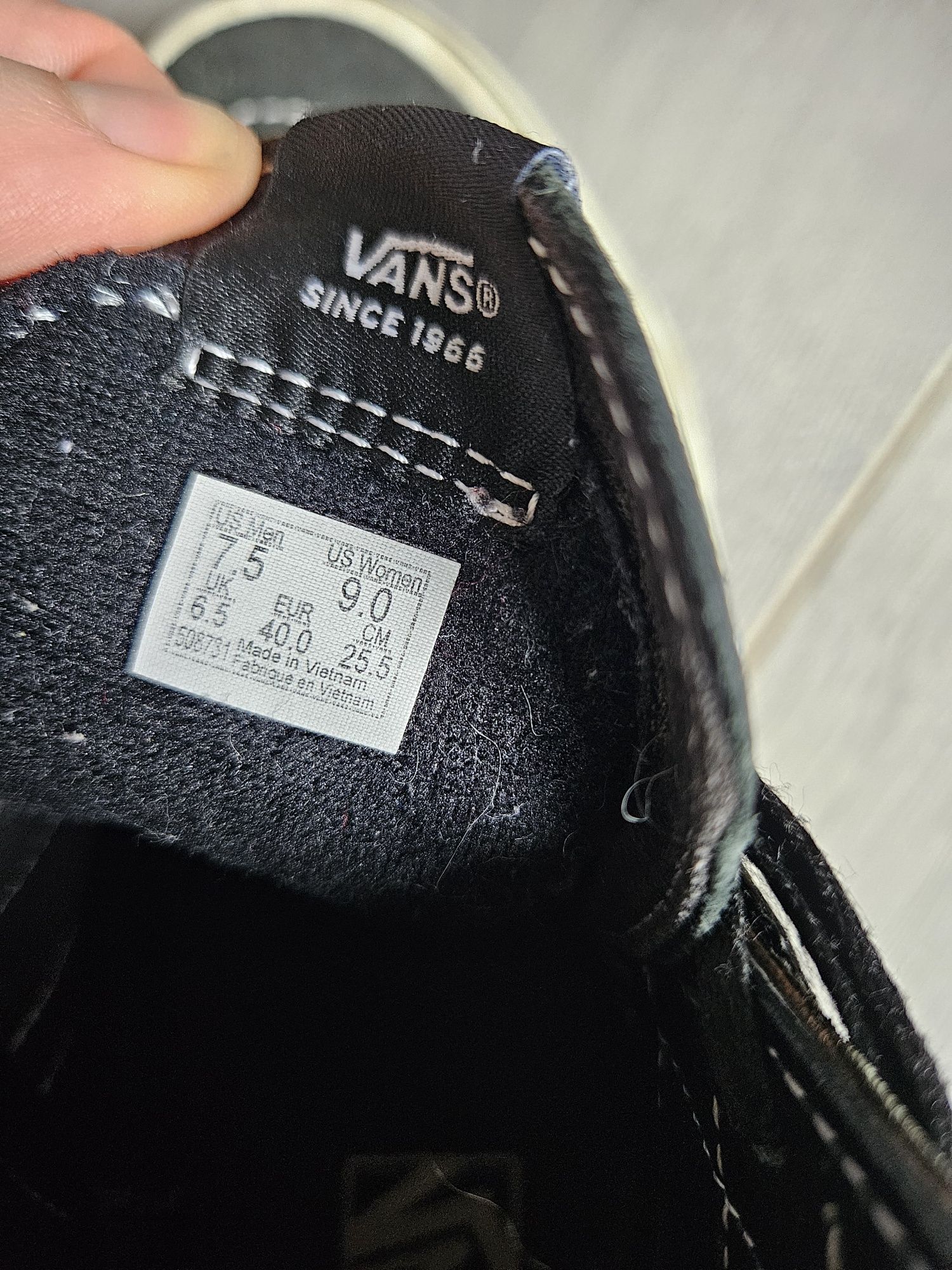 Buty za kostkę Vans r 40