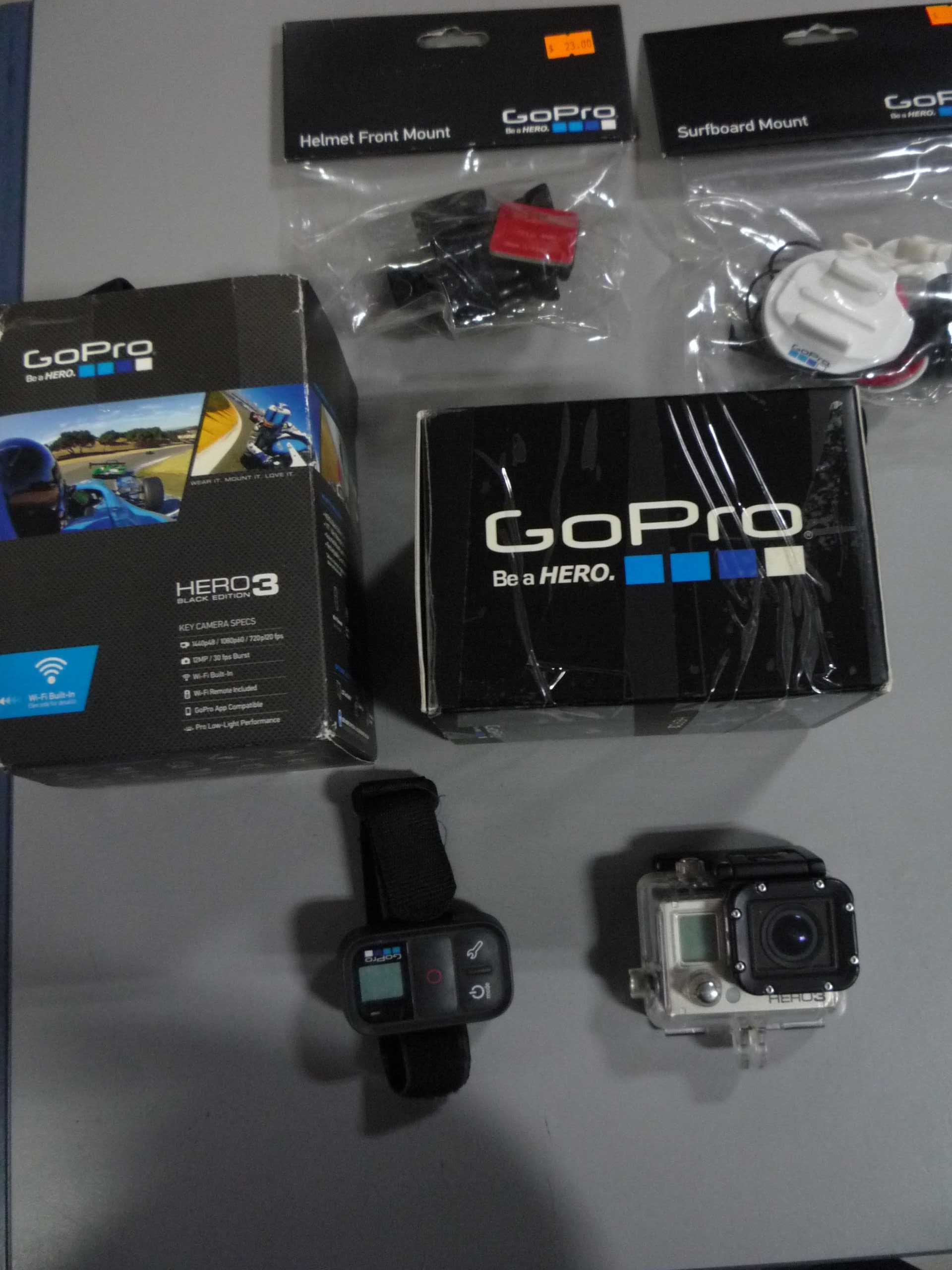 Kamera GoPro Hero 3 + akcesoria