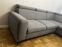 Duzy naroznik sofa z funkcją spania