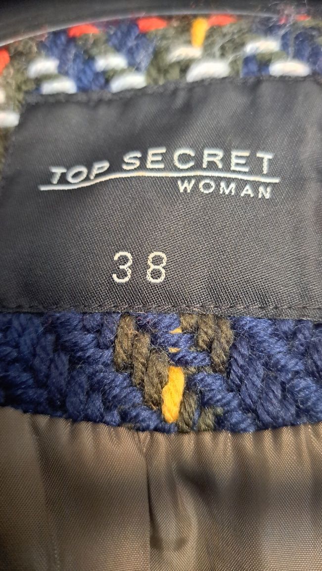 Krótki płaszcz Top Secret