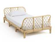 Cama crianca rattan