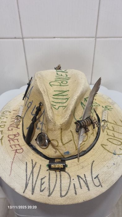 Chapéu original de viajante