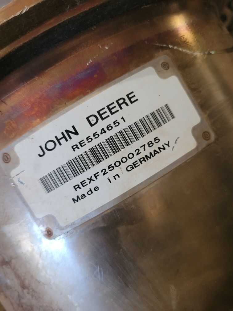 John deere dpf oryginał puszka tłumik