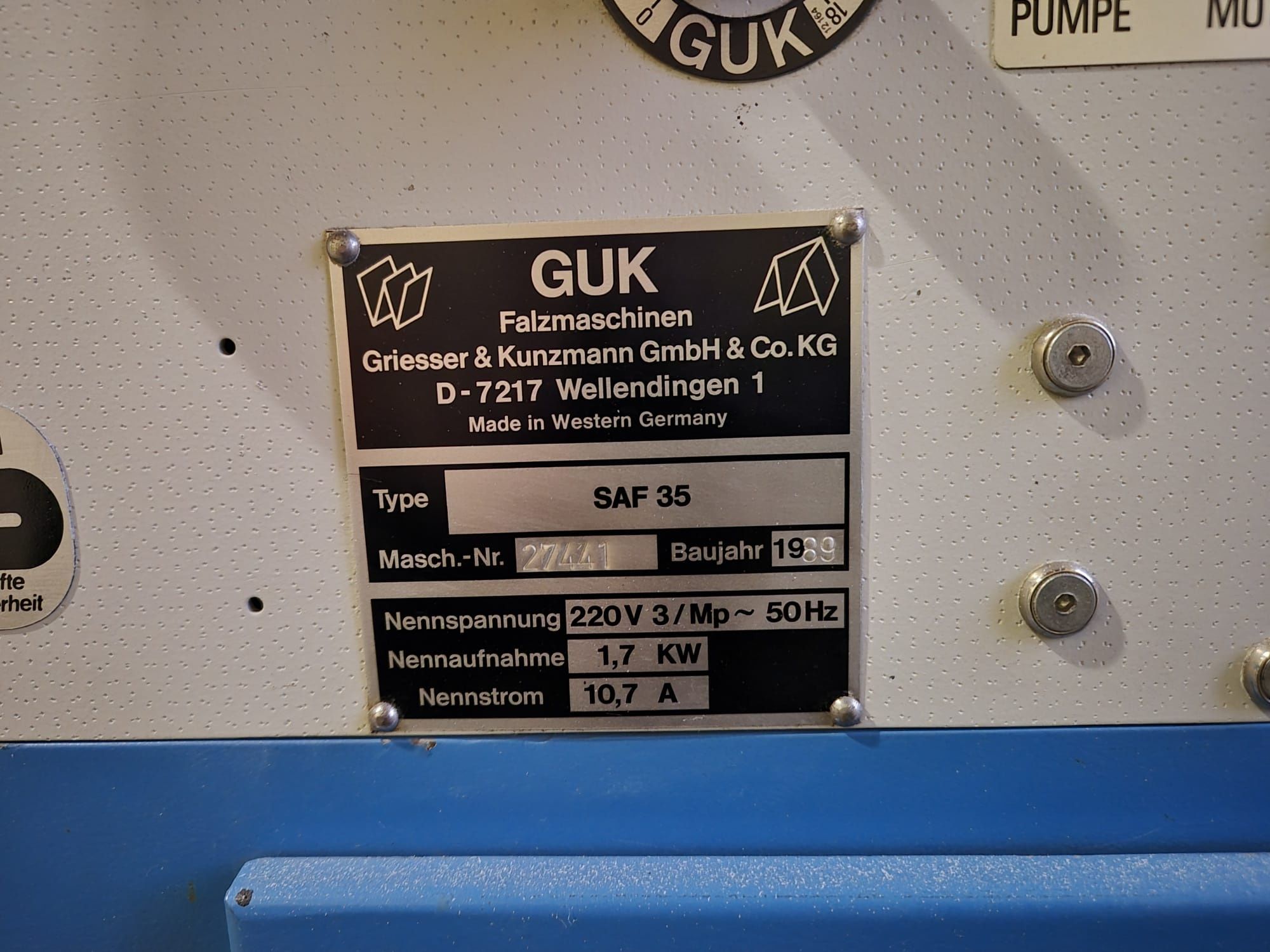 Falcerka GUK 4 kasety