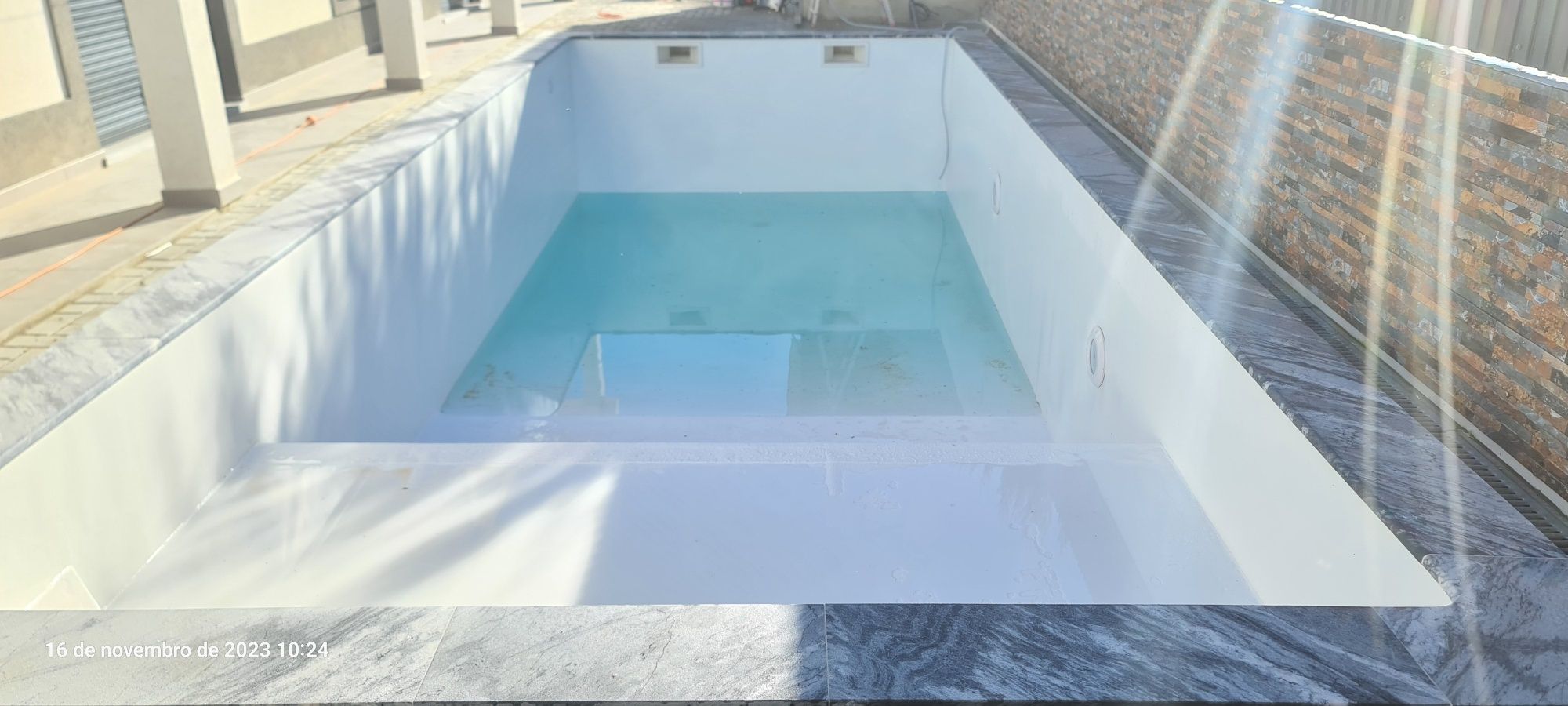 Construção de piscinas e spas