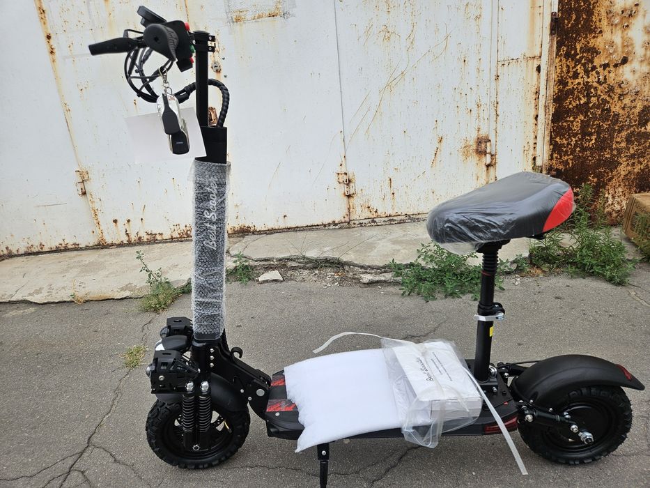 Електричний самокат Billgery з сидінням двигун 1200W 48V18Ah