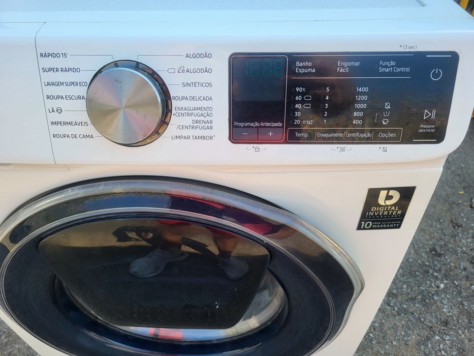 Máquina de lavar roupa Samsung Qdrive de 9 kg com entrega e garantia