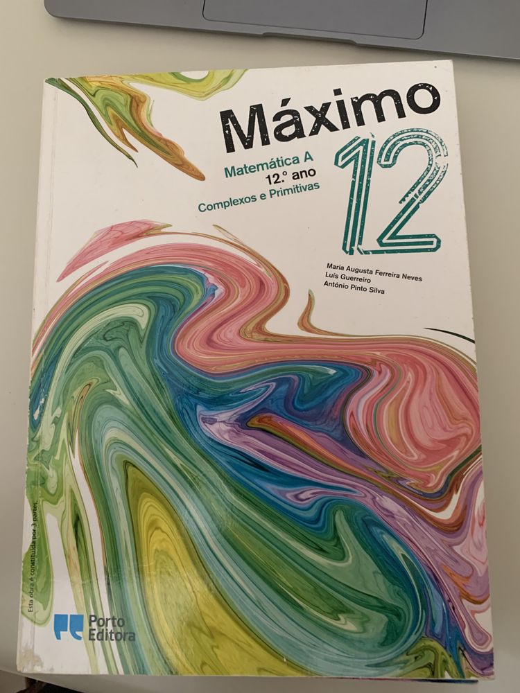 Máximo 12ºAno - Manual Escolar