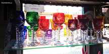 Copos Cristal Lapidado Coloridos