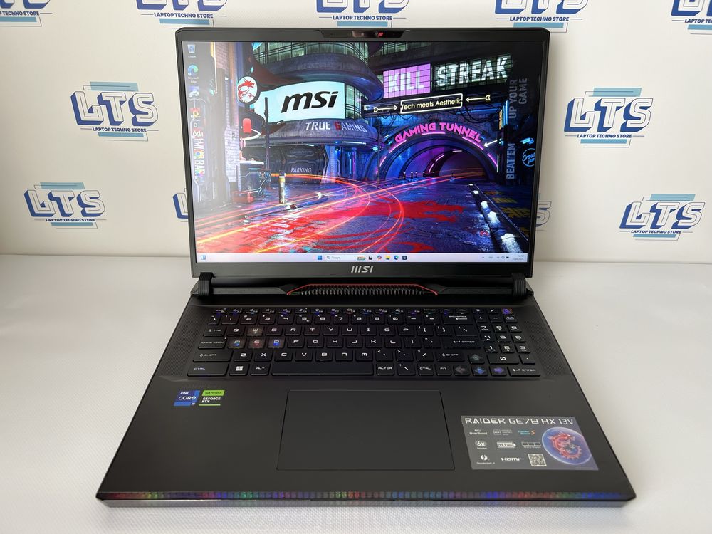 MSI Raider GE78HX 13V 17” 2k 240Hz i9-13950HX/ram32/ssd2Tb RTX4070