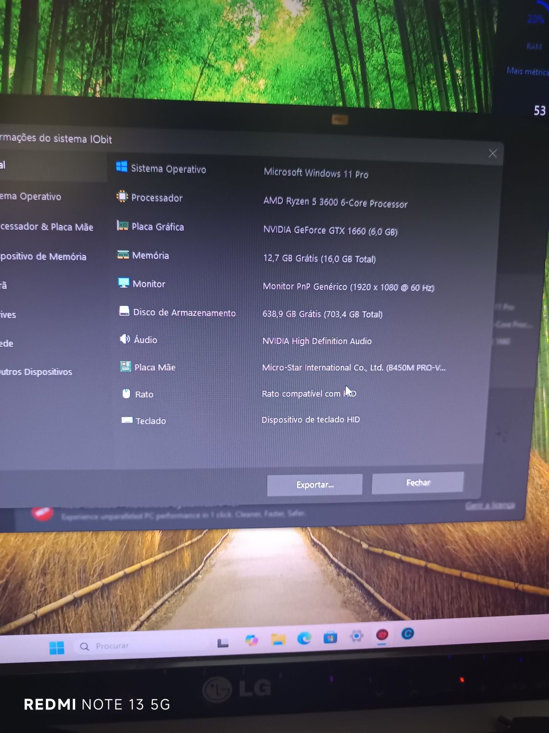 Desktop MSI  Ryzen 5 3600 4.2 GHz Turbo