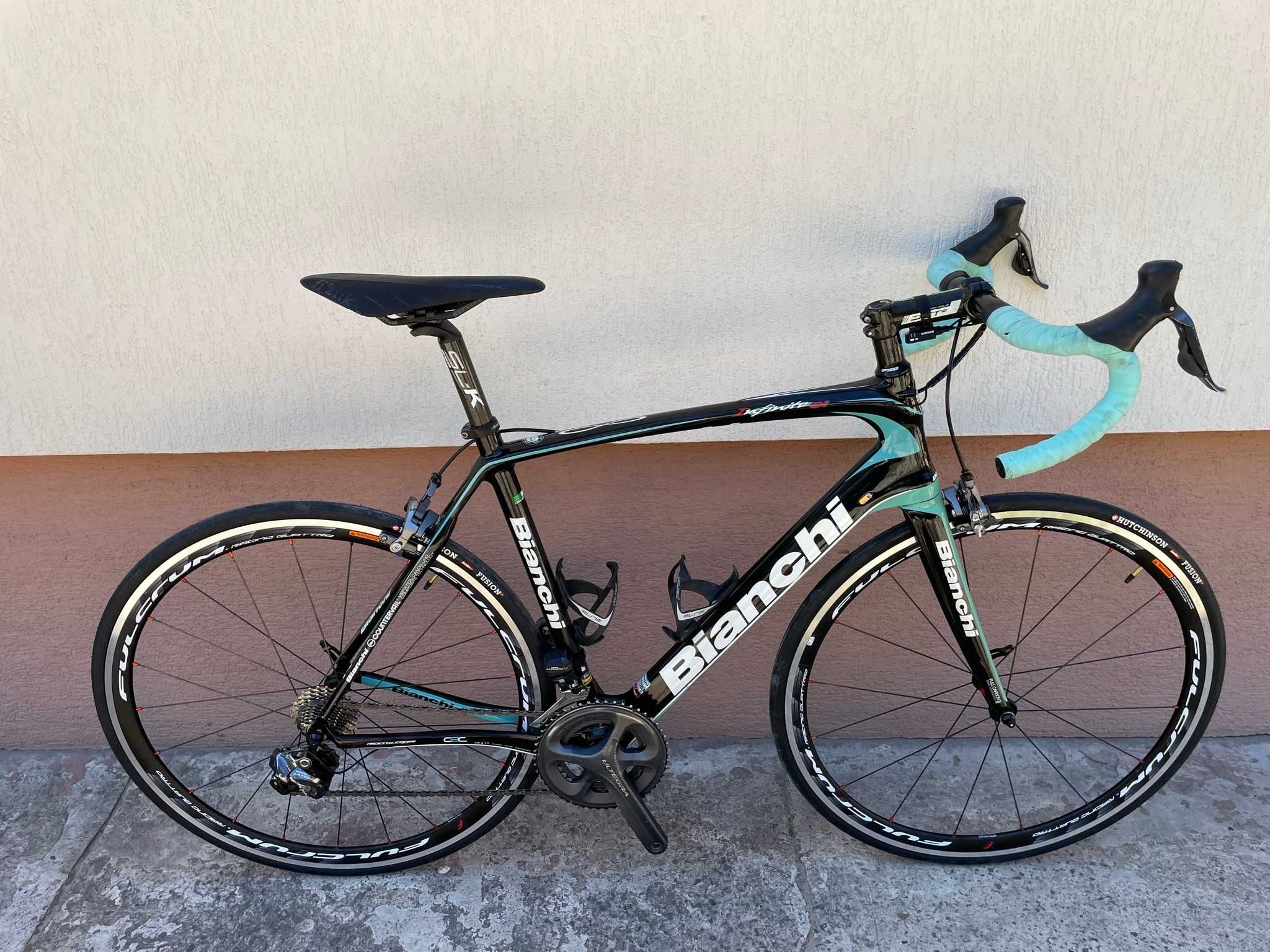 Rower szosowy full carbon Bianchi Infinito CV, Shimano Ultegra DI2