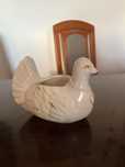 Gołąb z porcelany wazon