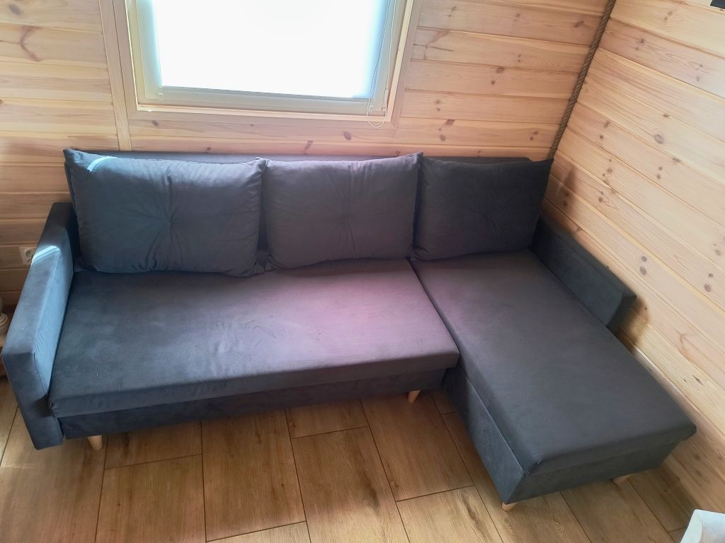 Narożnik z funkcją spania