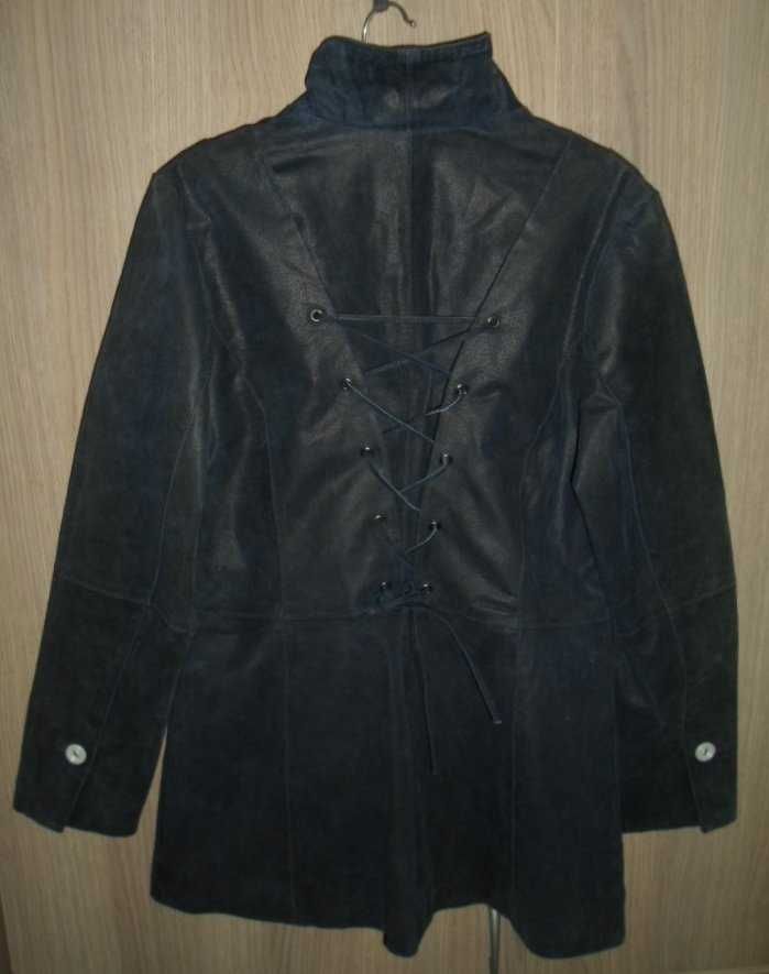 куртка пиджак кожаная женская размер 44