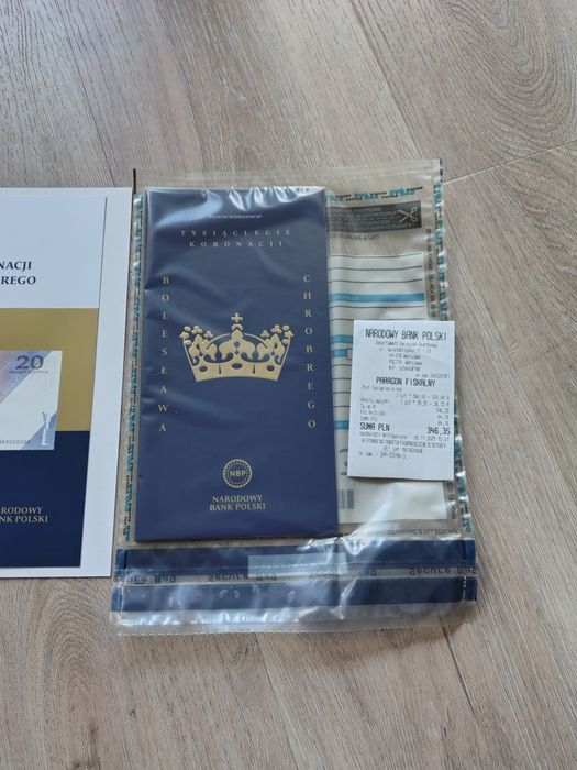 Tysiąclecie Koronacja Bolesława Chrobrego 20 zł (2 szt.)