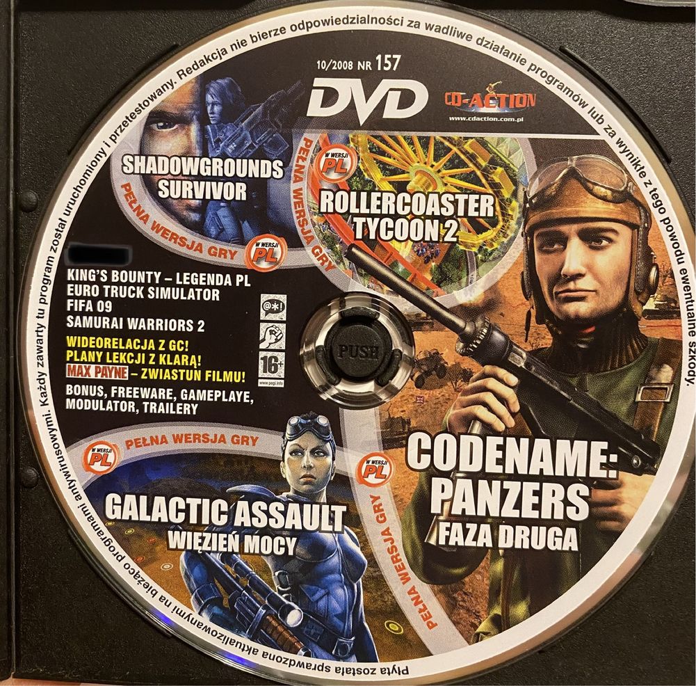 Gry PC CD-Action DVD nr 157: Codename: Panzers, Shadowgrounds Survivor