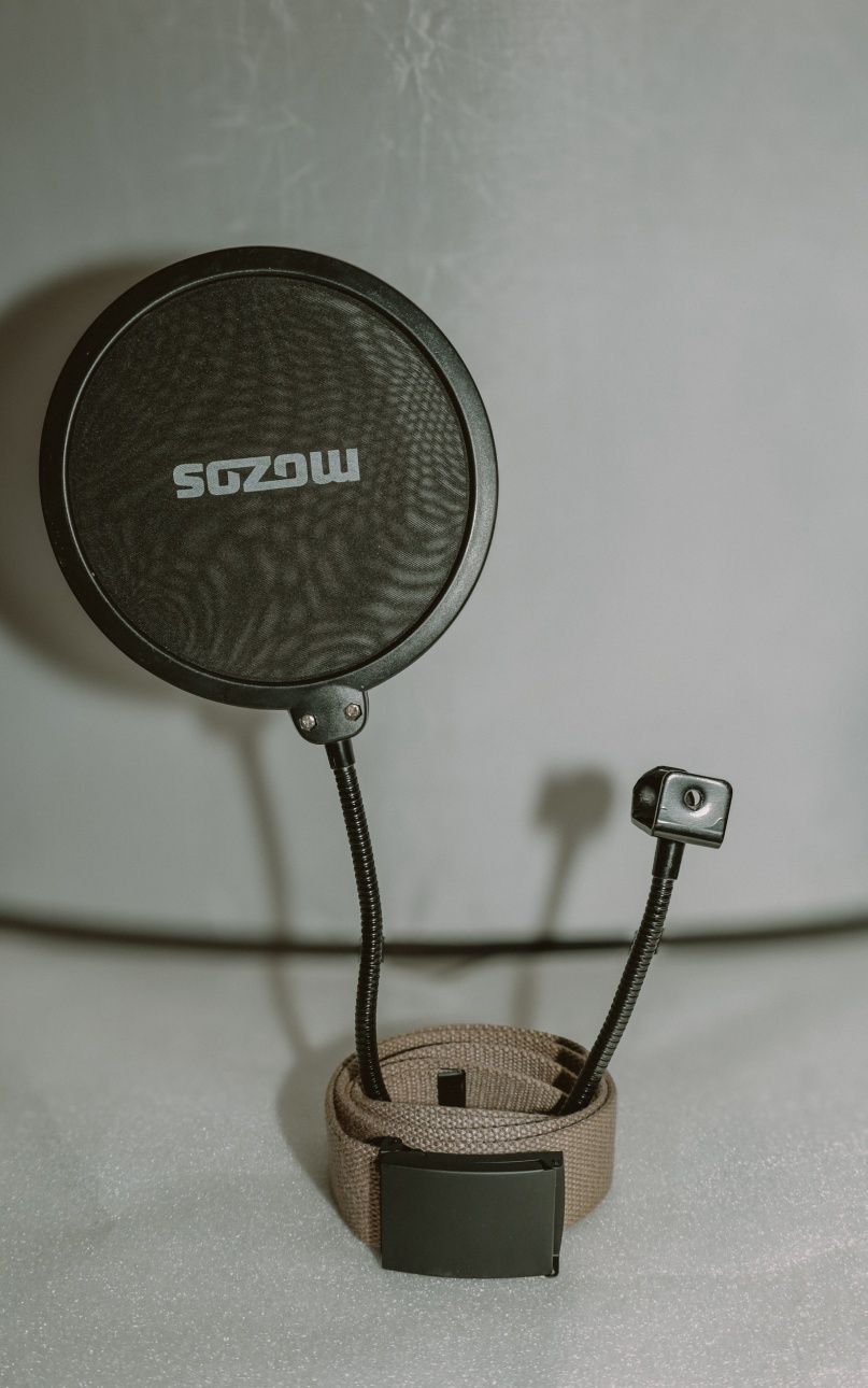 Mikrofon MOZOS + (statyw,popfiltr)