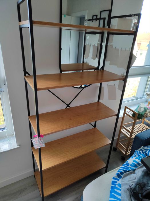 Regał exitio wysoki w stylu loft