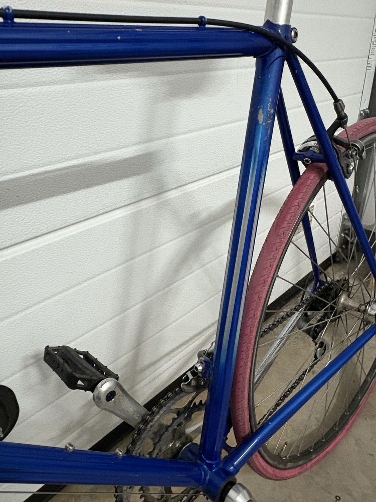 Bicicleta de estrada de aço vintage - T 54 cm