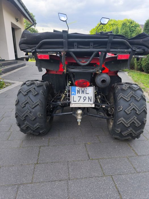 Quad Bashan BS 200 świeżo po przegladzie
