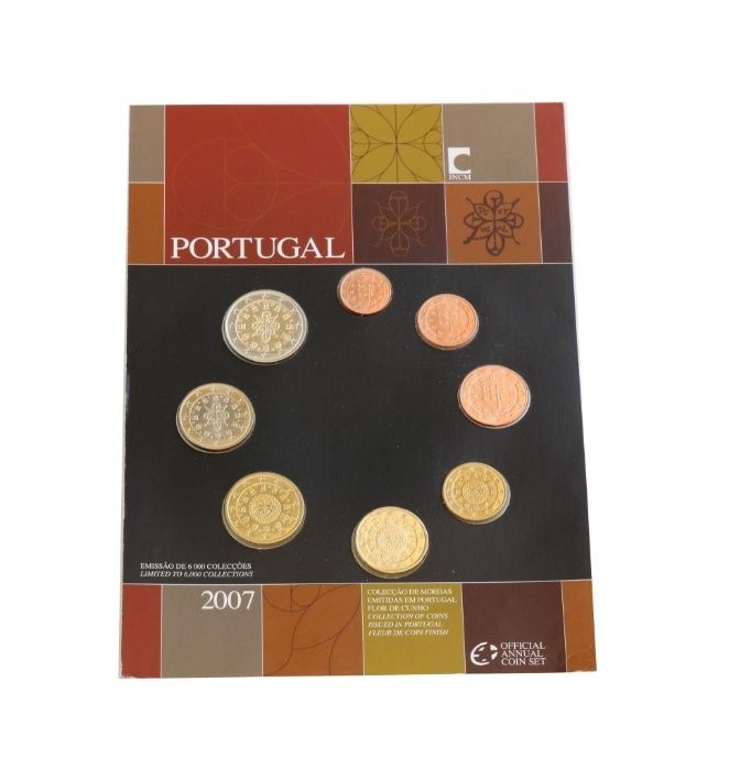 Set coin Portugal 2007 FDC (0,01€ - 2€) - moedas