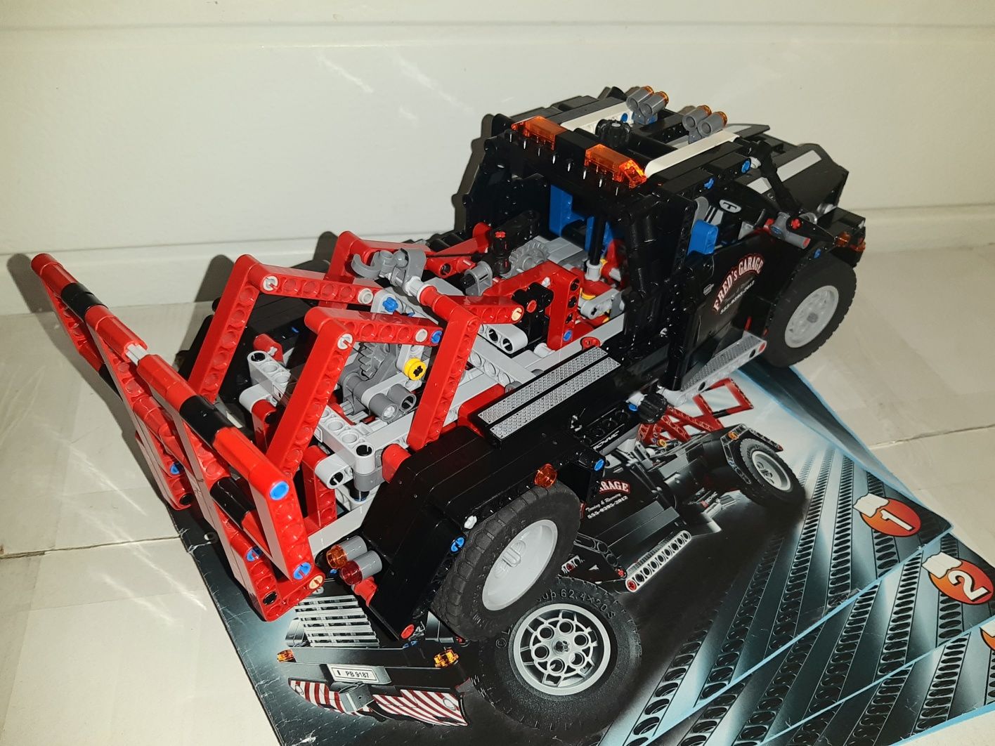 Lego technic 9395 holownik pomoc drogowa